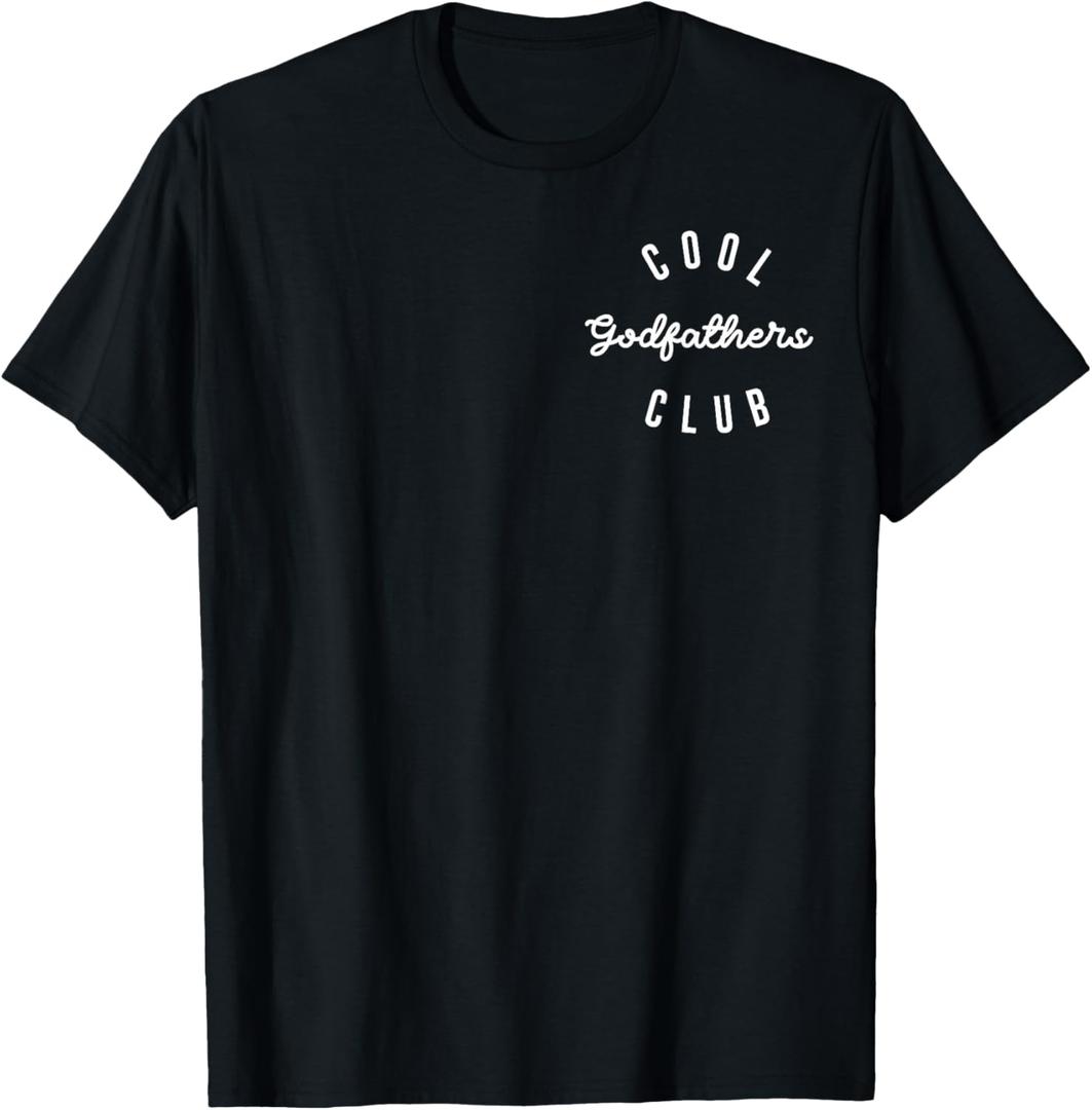 Mens Cool Godfathers Club, Pregnancy Announcement Cool Pop T-Shirt. 3XL Size