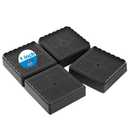 Black Furniture Risers Set Of 16