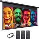Elite Screens 84" Spectrum Electric Motorized Projector Screen, Movie Home Theater Gaming, ELECTRIC84H2 (84-inch / 16:9)