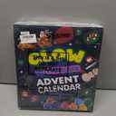 Soulchen 2025 Christmas Craft Advent Calendar for Kids Painting Kit Glow in The Dark Christmas Countdown Rock Crafts Kits with 24 Surprises DIY Painting Supplies Holiday Xmas Party Favor Gifts