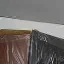 Marspark 2 Pcs Vintage Hardback 3 Ring Binder Professional Leather Binder Organizer Letter Size 8.5 x 11 Documents Round Rings Holds 200 Sheets with 2 Inner Pockets(1 Inch,Brown, Black)