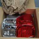 JSBOYAT Tail Light Assembly Replacement Fit for 2010-2013 Toyota Tundra Rear Brake Taillight Taillamp Left Driver Side (w/o Bulbs)