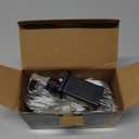 6.6ft x 6.6ft Christmas Net Lights, 160LED Gazebo Mesh Lights Outdoor 8 Modes Timer, Waterproof Connectable String Lights Clear Wire for Bushes Patio Pergolas Garden Holiday Party - Cool White