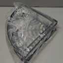 Kerisgo Corner Shower Caddy, 2 Pack Adhesive Bathroom Shower Corner Organizer Shelf, No Drilling Rustproof Wall Mounted Shower Storage Rack Shampoo Holder Organizer (Black)