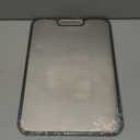 Titanium Cutting Board for Kitchen, Cutting Board Double Sided Food Grade, Pure Titanium/PP, Easy to Clean Large Size 1611 (15.6"L x 10.8"W, Silver)