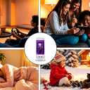 BiKiBao Jellyfish Lamp with 7 Color Changing Effect with USB and Remote Control Night Lamp for Room Jellyfish Aquarium Ideal Gift for Kids (White)
