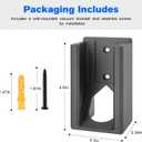 GYQ Wall Mount Vacuum Holder for Shark Handheld Vacuum Series CH900WM, CH951, CH951C CH901, CH950 (with Screws)