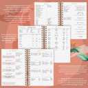 PLANBERRY Large Weekly Planner Premium  Undated Life & Budget Planner  Organizer & Productivity Journal, 8x10.4 (African Terracotta)