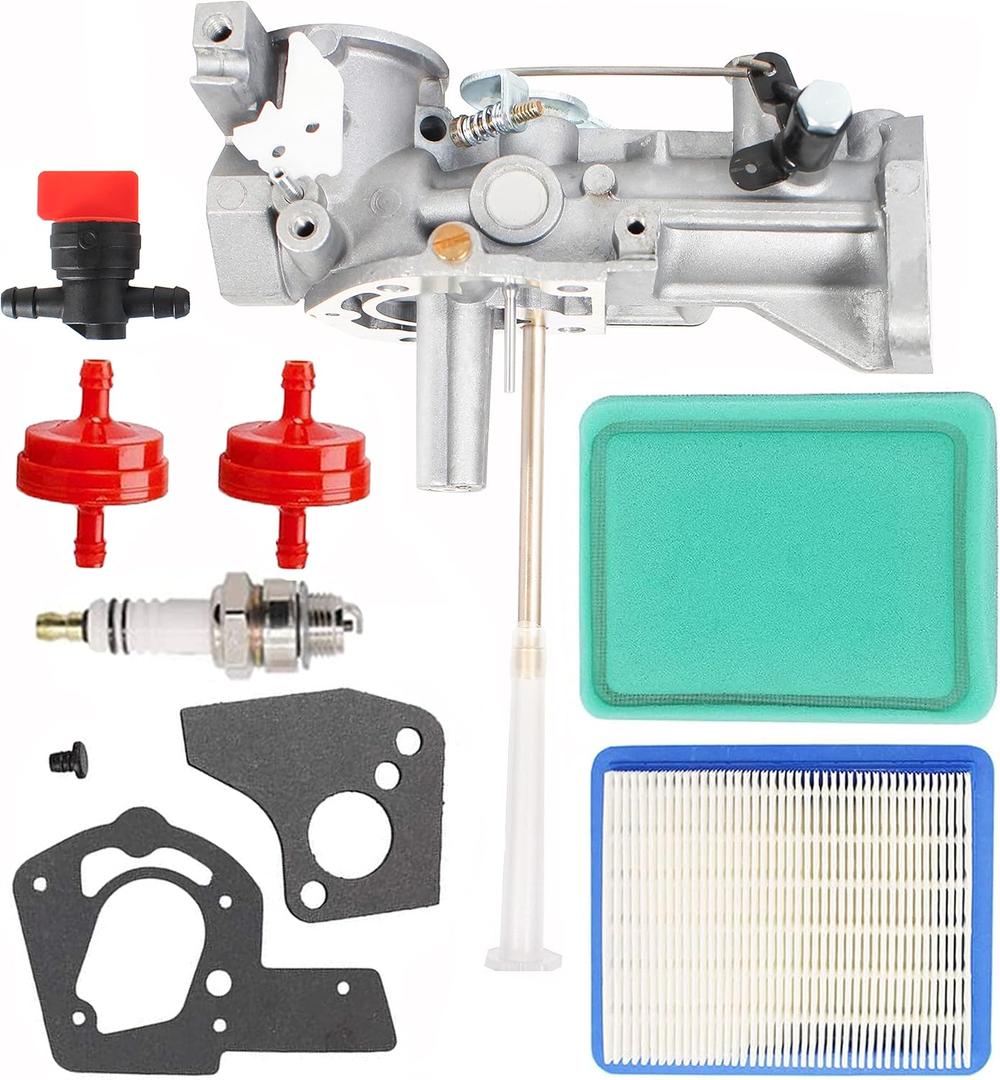 Pro Chaser 498298 135202 Carburetor Compatible with Briggs and Stratton 135202 135292 130212 5hp 5.5hp 130202 130292 492611 137202 130232 Craftsman MTD Rototiller Chipper Shredder