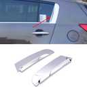 Car Rear Triangular Window Trim Cover Door Belt Chrome C Pillar Cover For KIA Sportage 2011-2016 832703W010 832803W010 (Right-832803W010)