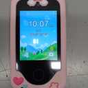 Kids Smart Phone for Girls Toys, Gifts for 3-10 Year Old Girl Boy Christmas Birthday Kids Toys, 2.8" Touchscreen Toddler Learning Cell Toy Phone with Dual Camera, Game, Music Player, 8GB Card Pink