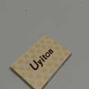 Uyiton Compatible with iPhone 17 Pro Camera Lens Protector - [Not Easy to Break][Strong Adsorption][Case-Friendly] Metal Tempered Glass Rear Camera Screen Cover - Black Titanium