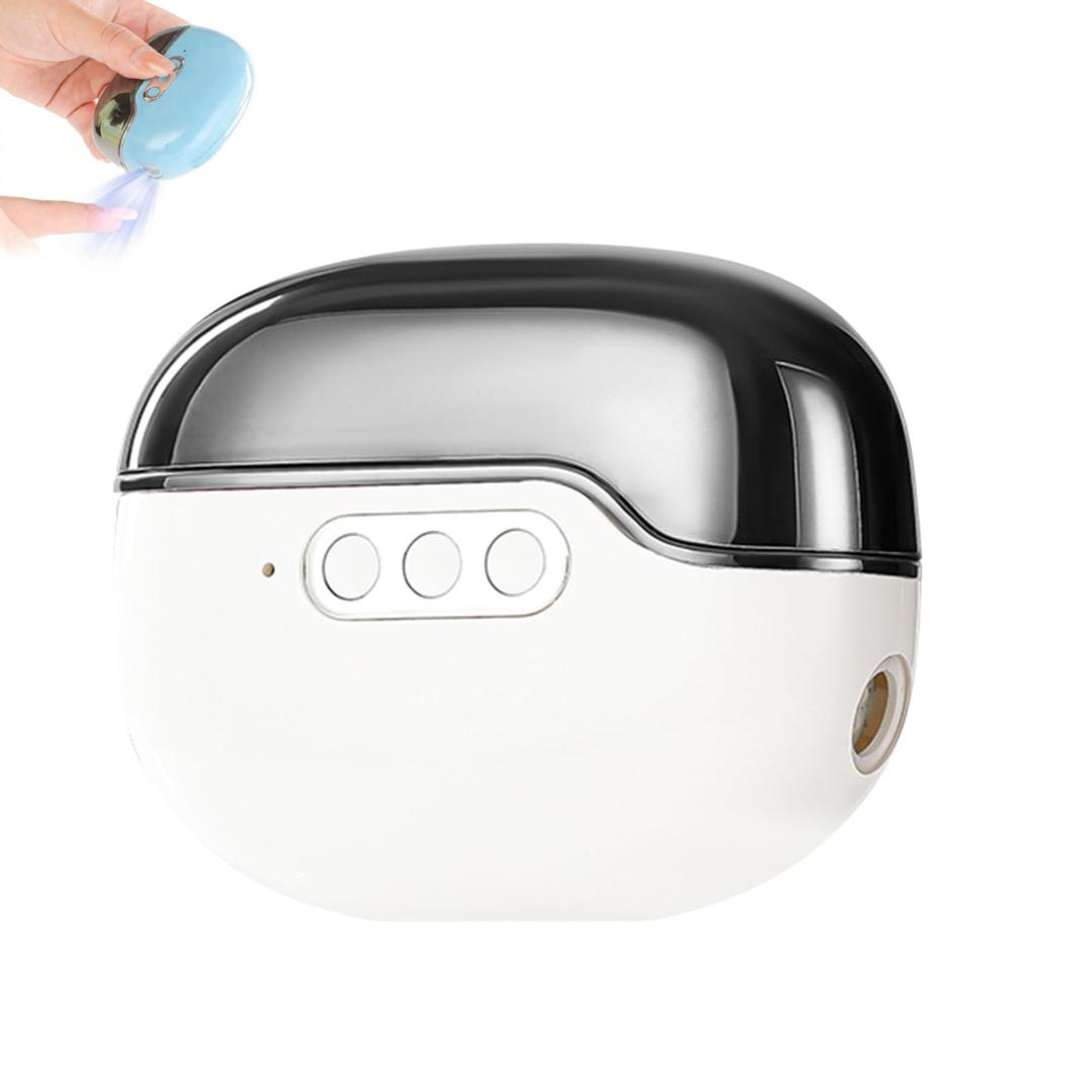 Electric Nail Clipper, 3 Speed Electric Nail Clippers for Seniors & Adults, Baby Electric Nail Trimmer with Light & Clip Storage, USB Electric Automatic Nail Clipper for Fingernail (Ivory White)
