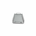 19x10inc Silver Metal Tray
