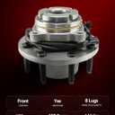 Torchbeam 515020 4WD Front Wheel Hub Bearing Assembly for F-250 Super Duty