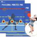 Pickleball Practice Pad & Poster - Dink Master Rebounder for Indoor/Outdoor Training (2PCS)