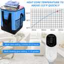 Bed Bug Heater with Timer & Thermometer, Non-Chemical, Pet & Human Safe, Extra Heating Pad Included, for Home, Travel, and RV Use