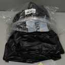 4.5 FT Inflatable Hot Tub Cover,Energy Saving Lid for Round Hot Tub,Outdoor Inflatable Hot Tub,Inflatable Insert Insulated Lid Replacement (Black)