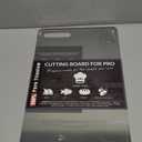 Titanium Cutting Board,100% Pure Titanium Kitchen Cutting Board, Non-Toxic & Dishwasher Safe, Durable and Hygienic for Meat, Fruit & Vegetables (16L*10W)