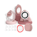 Momcozy Breast Pump V1 Pro Hospital-Grade, Hands-Free & Portable Wearable Pump, Upgraded Electric Pump with 3 Fine-Tuned Rhythms|15 Levels, Come with Leak-Proof DoubleFit Flange, Cozy Red