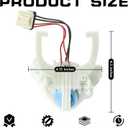 WH03X30517 Washer Shift Actuator Compatible with GE Washing Machine Replaces AP7014559, WH05X25036, WH05X24435