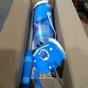Cordless Pool Vacuum Above & Inground Pools, Powerful 1590 GPH Suction,Handheld Telescopic Pole up to 85.45", 1H Runtime, 2L Debris Bin, Rechargeable Pool Cleaner for Spas & Hot Tubs