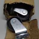 Floor Jack Casters for 3 Ton Floor Jack, Cast Iron Caster Wheels, Quality Replacement Parts Fit for ATD, Cornwell, Mac Tools, Matco, Mountain, Napa, Sunex & More, Pack of 2 (12mm Stem)