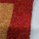 MAINEVENT Happy Holidays Door Mat Outdoor 30x17 Inch, Holiday Doormat for Covered Outside Area, Coir Welcome Mat w/Anti-Slip PVC Backing