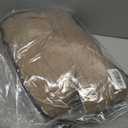 Tan Brown Pleated Linen Blackout Curtains 90 Inches Long for Bedroom Living Room Pinch Pleat Black Out Thermal Insulated Ring Hooks Back Tab Room Darkening Drapes Coffee Color Curtains with Liner (40"W x 90"L (Pack of 2))