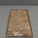 1.35 Inch Mini ClothesPins for Photo【100 Pcs】 with 32 Feet Jute Twine，Mini Clothes Pins for Crafts, Wooden Small Clothes Pins for Pictures, Tiny Decorative Clothespins for Baby Shower(Natural Color)