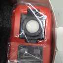 220W Power Inverter Compatible with Milwaukee 18V Battery, DC 18V to AC 110V Battery Inverter, Power Station Generator with 1 AC Outlet, 2 USB Ports & 1 Type-C Fast Charging, 400LM LED Work Light (Red)