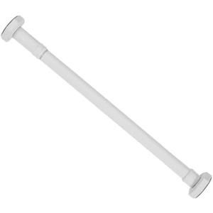 BUGUUYO Telescoping Curtain Rod for Adjustable Tension Rod No Drill Installation Multi-functional Curtain Bar for Bathroom Living Room and Bedroom Use
