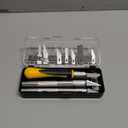 DIYSELF 16-Piece Exacto Knife Set, Craft Knife & Hobby Knife Kit, Precision Knife with Magnetic Storage Case, Exacto Knife for Crafting, Paper, Foam, Vinyl, Models, 3D Printing, Junk Journal Supplies (Yellow)