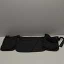 Dog Trainer Apron with 6 Pockets Adjustable Pet Handler Clothing Large Capacity Work Apron Multipurpose Waiter Apron Hair Stylist Waist Bag Garden Tool Organizer Black