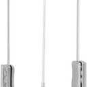 Pull Down Closet Rod, Adjustable Wardrobe Organizer Clothing Rail For Hanging Clothes Heavy Duty Clothes Rod Hanger Soft Return Space Saving for Closet Wardrobe, Adjusted from