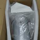 4 Inch Dryer Vent Cover Outside Hooded Wall Vent with Screen and Damper, Exhaust Vent Wall Mount Exterior Wall Vents Cover Cap for Dryer Ventilation&Outdoor Air Exhaust,Galvanized Steel,White