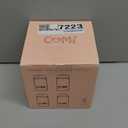 COMI Natural Glass Baby Bottle,Standard Neck Breastmilk Storage Bottle for Fridge,Breast Milk Container,Breast Pump Bottle Compatible with Medela Breast Pump,BPA Free,4PCS (5oz,4 Gray Lids)