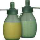 haakaa Hippo Wide Opening Silicone Goody Pouch  9oz/260ml Reusable Pouches for Toddlers, Baby Food Pouches with Wide Opening for Easy Fill & Clean, Perfect for Purees & Smoothies, 2 Pack (Pea Green)