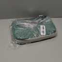 FYY Electronic Organizer, Large Travel Cable Organizer Bag Pouch Electronic Accessories Carry Case Portable Waterproof Double Layers All-in-One Storage Bag for Cable, Cord, Charger, Pattern Green