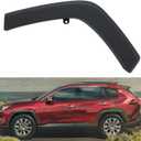 Bumper Side Wheel Molding Trim Fit for RAV4 2019 2020 2021 2022 (Rear Left Side)