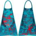 Yucca Fins Short Blade Swimfins for Bodysurfing & Bodyboarding - Premium Malaysian Rubber, 9-10 - ML