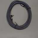 90 Degree Subwoofer Cable 20ft/6M,Right Angle RCA Cable Male to Male for SubwooferAmplifier-Grey