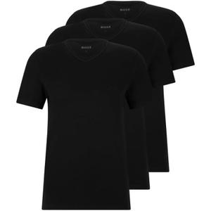 BOSS Men's 3-Pack V Neck Jersey T-Shirts (Medium)