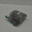 Yama Chenille Bath Mat – 24”x17” & 2.5" Thick, Fluffy & Shaggy Microfiber Top with Non-Slip Rubber Base - Machine-Washable, Soft & Absorbent Bath Rug Best for Bathroom Floor, Shower & Living Room–Grey