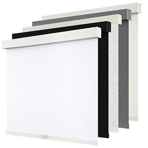 SUNOFF Cordless Blackout Roller Shades Blinds for Windows,36"W x 72"H,White