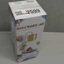 Hong-in Candle Warmer Lamp with Timer -Dimmable Adjustable Height Wax Melt Warmer for Jar Candles,Vintage Home Decor with Elegant Amber Glass,Birthday Gifts for Women, Mom, Friend, Sister 