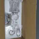 Livex Lighting 6301-91 Newcastle Brushed Nickel Wall Sconce , White