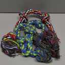 2 Pack Heavy Duty Dog Rope Toys - Indestructible for Large Breed Aggressive Chewers, Teeth Cleaning Tug of War Toy for Dogs