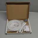 LORDEM Full Spectrum LED Grow Light, 72 LEDs, 4 Brightness Settings, Auto On/Off Timer, Height Adjustable, Ideal for Indoor Plants (1 Pack, White)