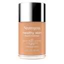 Neutrogena Healthy Skin Liquid Foundation Makeup with Broad Spectrum SPF 20 Sunscreen, Lightweight, Medium Coverage Makeup with Sunscreen and ProVitamin B5, Natural Beige 60, 1 fl. oz, BBD 11/2027